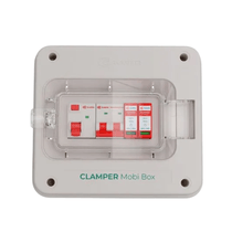 Quadro de Proteção para Carregadores Veiculares 220v 32A CLAMPER Mobi Box 025881 Clamper
