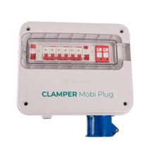 Quadro de Proteção para Carregadores Veiculares 220v 20A CLAMPER Mobi Plug 025678 Clamper