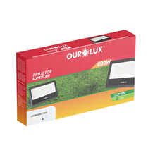 Refletor SUPERLED Slim Bivolt 800w 6500K 03286 Ourolux