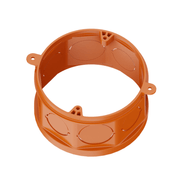 Prolongador Caixa Passagem Predial PVC Octogonal Laranja 4X4"  Tigreflex 33043457 Tigre