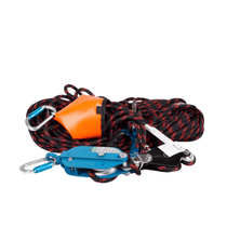 Sistema Resgate 3Polias Corda 2Mosquetoes 80M 10199877 MSA