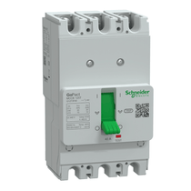 Disjuntor Caixa Moldada Tripolar Térmico/Magnético Fixos 415VCA 40A 10KA Gopact Mccb 125 G12T3F40 Schneider