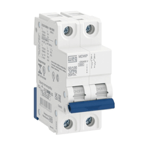 Disjuntor Mini DIN Termomagnético Bipolar 40A 220/400V C IP-20 5KA Mdwp MDWPC402 Weg