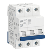 Disjuntor Mini DIN Termomagnético Tripolar 50A 220/400V C IP-20 5KA MDWP MDWPC503 Weg
