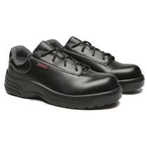 Tênis Microfibra Hidrofugada Cadarço PU BID Reto Anabela Composite Simples Preta 36 Linha Flex 4021BNRM1602LL CA 50728 Bracol