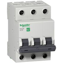 Disjuntor Mini DIN Termomagnético Tripolar 20A 400V C IP-20 6KA Easy9 EZ9F56320 Schneider