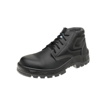 Botina Microfibra Cadarço PU BID Composite Simples Preta 48 70B22ECPAD CA 34540 Marluvas