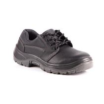 Sapato Couro Cadarço PU BID Plástico Simples Preta 41 Linha Plus 4045BSAS4400LL CA 26719 Bracol