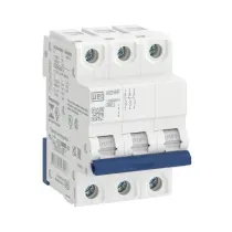 Disjuntor Mini Tripolar 50A 220/400VCA B 5KA Mdwp Mdwpb503 Weg
