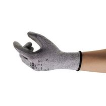 Luva Seg Prot Mec Cortes Abrasão Tric Poliuretano Cinza Poliuretano T=8 280mm 1 Par Edg 48711 Ansell CA 42558