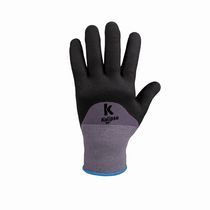Luva Seg Prot Mec Term Abrasão Alta Temp Tric Nylon Elastano Cinza Preta T=9/G 1 Par Atacama Pro 020533 Kalipso CA 34714