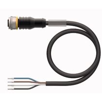 Conector Sensor Cabo Reto Fêmea M12 PU 4 Polos 2M RKC44T2TXL Turck