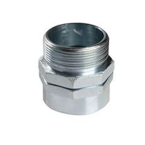 Conector Eletroduto Reto Macho Giratório Latão GE S/Ved Bsp 2" Nat Cmzgl Cmzgl2bsp CMZGL-2-BSP Indel