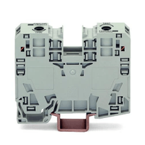 Conector Passagem Borne Simples S/Sinaliz PA Cinza 16,2mm 1kv 125A 35mm2 Cpb 285135 Wago