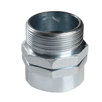 Conector Eletroduto Reto Macho Giratório Alumínio S/Rev C/Ved Bsp 3/4" Nat CMGA-3/4-BSP Sptf