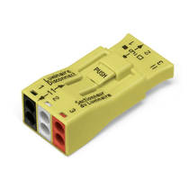 Conector Circuito Impresso Macho 3 Polos 400V 6A Amarela P/luminária Push In 873-903 873903 Wago