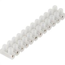 Conector Múltiplo Fêmea Parafuso Polietileno Branca 12 Bornes 600V 60A 16mm2 712PEB Sindal