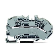 Conector Passagem Borne Simples S/Sinaliz PA Cinza 12,2mm 800V 76A 16mm2 Cpb 20167601 Wago