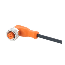 Conector Sensor Fêmea Angular 90G Cabo PU S/led M12 10M EVC006 Ifm
