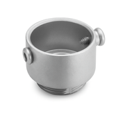 Conector Eletroduto Reto Lisa Alumínio S/Rev S/Ved Encaixe 1" Nat S/rosca Interna CPX20 Wetzel