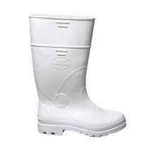 Bota Impermeável Ocupacional PVC Branca Longo C/Forro S/Biqueira 37 Industrial Calfor CLBP2505 Calfor Italbotas