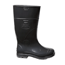 Bota Impermeável Ocupacional PVC Preta Longo C/Forro S/Biqueira 39 Industrial Italbotas CLPP2502 Calfor Italbotas CA 37773