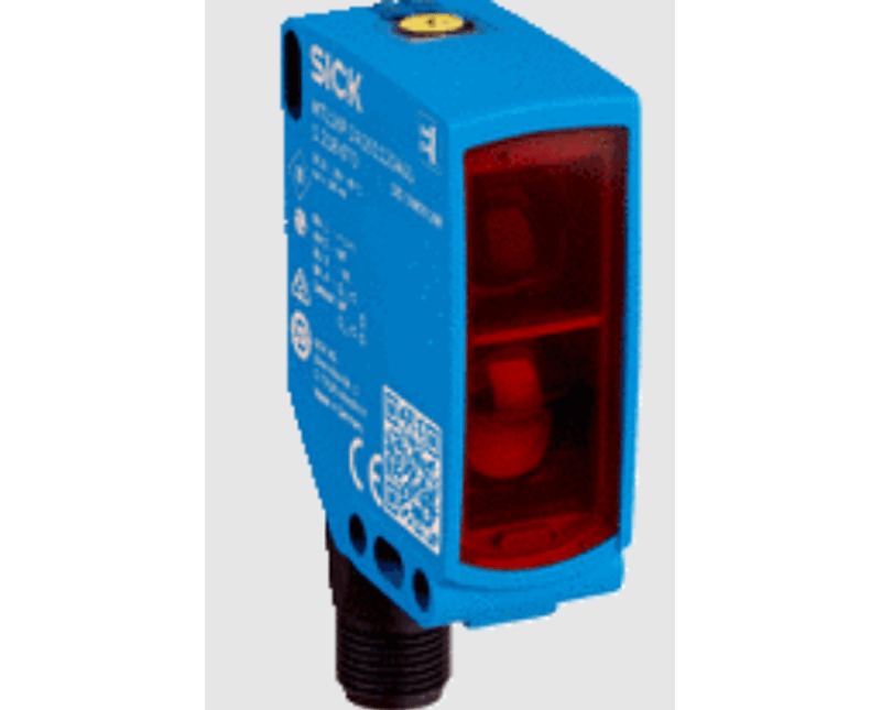 Sensor-Proximidade-Fotoeletrico-Bloco-Plastico-PNP-Led-10-30V-10mm-IP-66-IP-67-IP-69-Macho-M12-WTB16P24861120A00Z2Z1-Sick