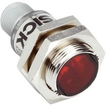 Sensor Proximidade Reflexão Luz Barreira Cilíndrico Latão Pnp 1 Led 10-30vcc M18 10-400mm Ip-67 M12 GRTE18SP2342 Sick