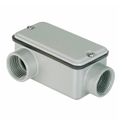 Condulete-Fixo-Simples-LR-Aluminio-Cinza-3-Bsp-C-Tampa-C-Vedacao-Ip-54-Conduletzel-E045060090-Wetzel