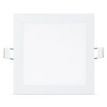 Luminária Led Comercial Quadrada Embutir AL Branca Ip-20 100-240V 3000K 18W 20000h 1260 Lumens Slim DoWnlight 7021634 Ledvance