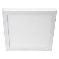Luminária Led Comercial Plafon Quadrada Sobrepor AL Branca Ip-20 100-240V 6500K 24W 20000h 1920 Lumens Slim Plafon 7021597 Ledvance