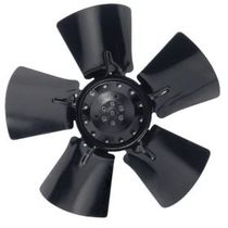 Ventilador Ind Axial Pvc 220V 280W Preta 355mm S/Filtro S/Grelha R4E355 R4E355RM0303 Ebm