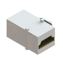 Módulo Tomada Áudio/Vídeo HDMI Retangular 25x25x45mm Branca Simples Pezzi DX9926500 Dutotec