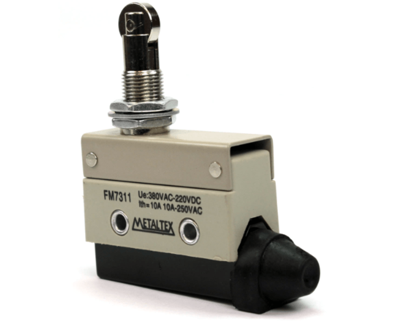Chave Fim Curso Plástico Superior Pistão Com Roldana IP-65 1