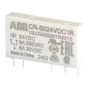 Rele Interface (Sem Base) Por Plug-In 24 Vcc 6 A 1 Reversível - CRS024VDC1R - ABB