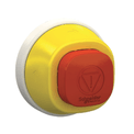 Frontal-Botao-Iluminado-Redondo-Pvc-Vermelha-22mm-Girar-P-Destravar-Parada-Emergencia-Zb5As84W2B-Schneider