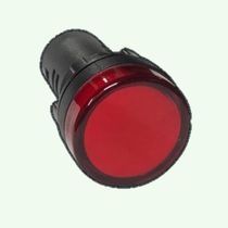 Sinaleiro Comando Redondo Plástico Acrílico Vermelho 22mm 125VCA/Cc Led 3Sb72106Ab201Aa0 Siemens