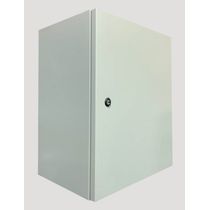 Quadro Comando Vazio Aco Carbono Cinza Ip-54 1 Porta S/Visor 300x300x200mm 10000000033 Jopel