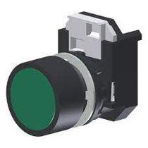 Frontal Botão Redondo Pvc Verde 22mm Empurrar C2Xbnv Kap