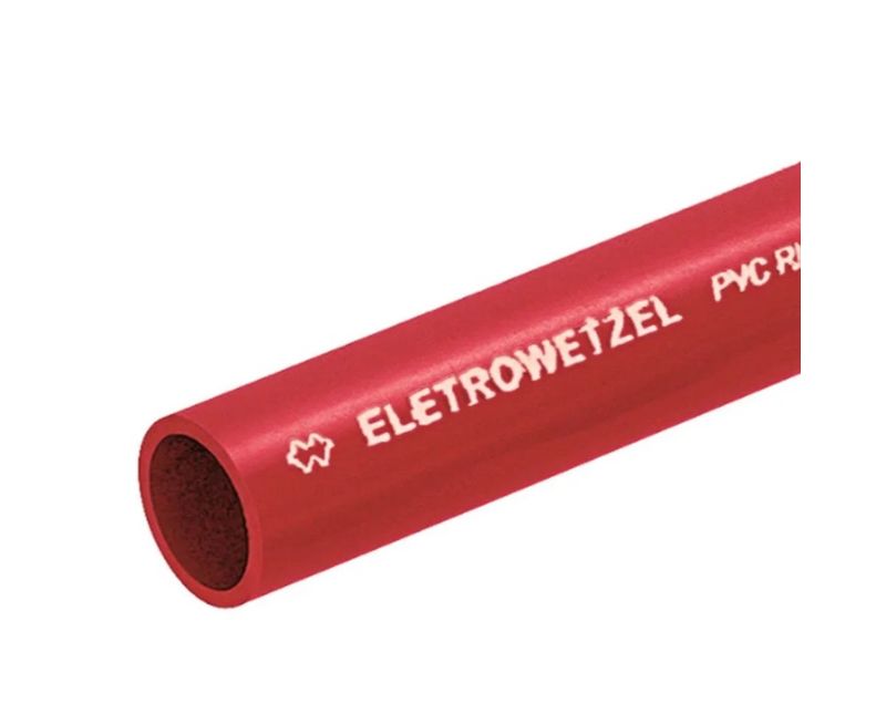 Eletroduto-Rigido-Nao-Metalico-Policloreto-Polivinila-Pvc-Vermelha-Soldavel-3-4-CLASSE-A-E020330315-Wetzel