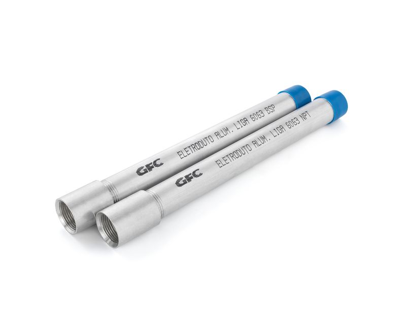 【STEEL DUCT RAIL】-GENERAL- Eletroduto Rigido Metálico 3,68mm 1.1/2 NPT 3m Schedule 40 25044