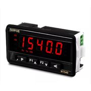 Indicador Digital 5 Dígitos Preta 96x48mm 0-20mA 4-20mA 100-240VCA N1540USB RS485 Novus