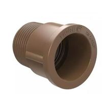 Adaptador Tubo Rígido Bolsamacho Policloreto Polivinílica PVC Marrom BSP 25x3/4" 22190261 Tigre
