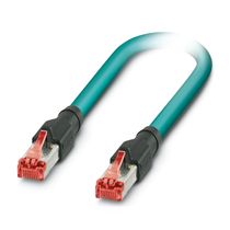 Patch Cord Industrial U/UTP 26AWG Cat.5 Azul 1000mm RJ-45 Pvc IP-20 NBCR4AC1,094ZR4AC Phoenix Contact