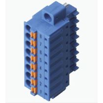 Bloco Conector Passagem Azul Terminal Por Mola 160V 8A 8 Conexões 0,14-1,5mm2 LB9115A Pepperl-Fuchs