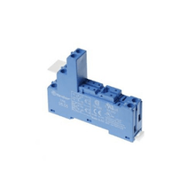 Base Relé Industrial 40.31 Terminal Parafuso Trilho Din 35mm 250VCA Cor Azul 95833SPA Finder