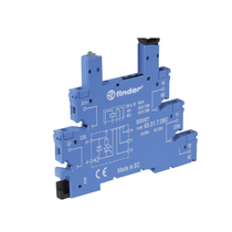 Base Relé Industrial Série 34 Trilho Din 35mm 220-240VCA 93010240 Finder