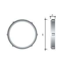 Arruela Eletroduto Alumínio Roscada Bsp 2" AU200 Daisa