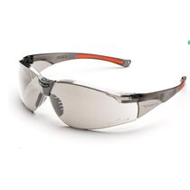 Óculos Policarbonato Incolor Antiemb/Antirrisco Cinza/Laranja Haste Fixa 513510000 Univet CA 37014