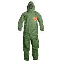 Macacão Química Tychem 2000 SFR Verde C/Capuz G QS127TGRLG000400 Dupont CA 41269